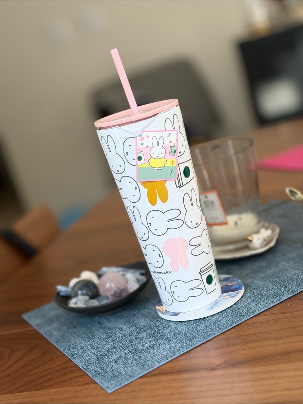 NWT Miffy x Starbucks Tumbler